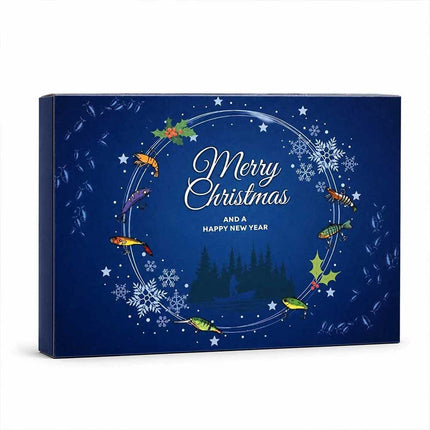 24 Day Fishing Lure Advent Calendar Christmas Tackle Gift Set for Men Teens