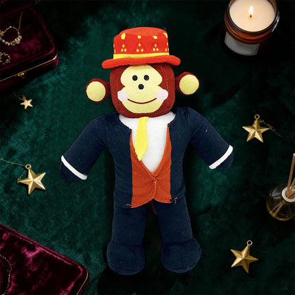 Monkey Plush with Soft Texture – Funny Cartoon Doll, Cute Collectible Plush Figure