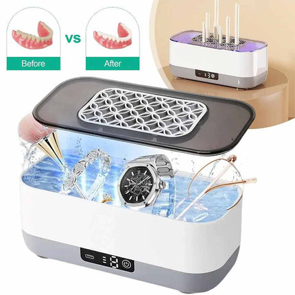 Rechargeable Ultrasonic Cleaner Machine for Jewellery Watch Portable Cleaning Device