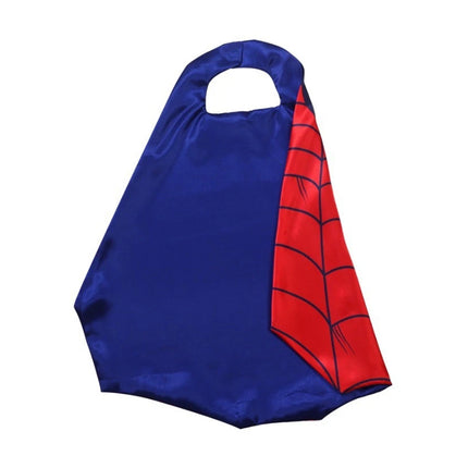 4Pcs Superhero Cosplay Costume, Boys Girls Fancy Dress Kit with Cape & Mask