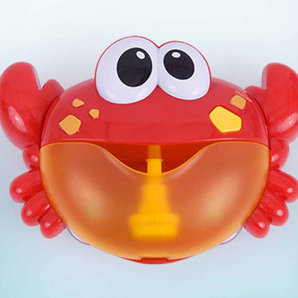 Crab Bubble Machine Musical Shower Fun Baby Toy Bath Bubble Maker