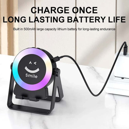 4-in-1 Wireless Induction Bluetooth Speaker, Rechargeable Audio Bracket Speaker