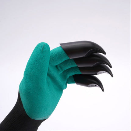 Anti-Slip Waterproof Gardening Gloves with Claws, Wear Resistant for Digging & Planting