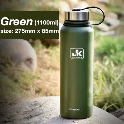 1100mlStainless Steel Water Bottle Double Wall Insulated Drink Flask AU
