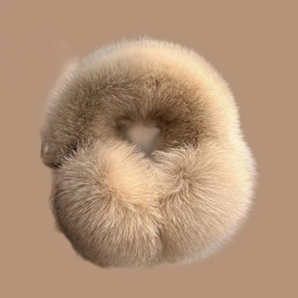 Warm Real Fox Fur Earmuffs - Full Coverage Earflap Headband for Cold Weather