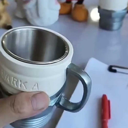 Creative Engine Spark Plug Design Mug – Fun Novelty Coffee Cup
