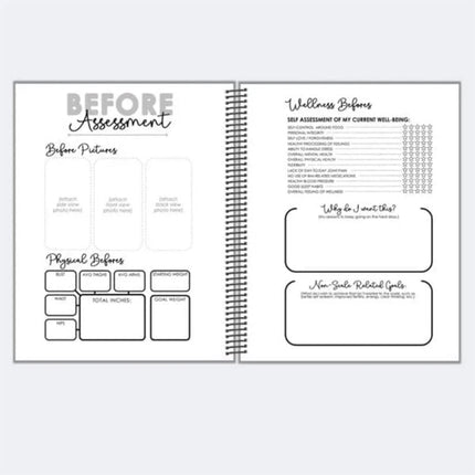Challenge Accepted 90-Day Fitness Planner & Journal – Workout and Meal Tracker