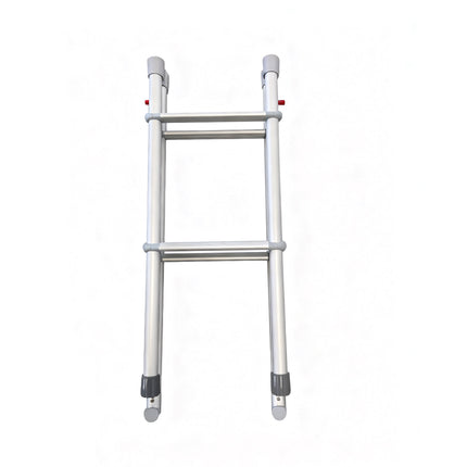 4-Step Foldable Aluminium Ladder – Lightweight & Non-Slip for Caravan RV Bunk
