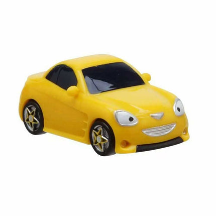 Children's Helicopter Bus Wind-Up Cars Mini Set of 4 - Fun and Colorful Toy Vehicles for Kids
