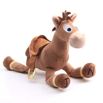 25cm Cartoon Horse Plush Toy Soft Stuffed Doll for Gifting