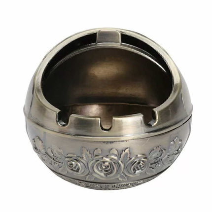 Cigarette smoking for ashtray holder with decorative lid ashtray 8CM
