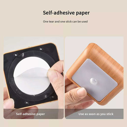 Motion Sensor 6 LED Night Light Battery Powered Indoor Closet Cabinet Wall Lamp