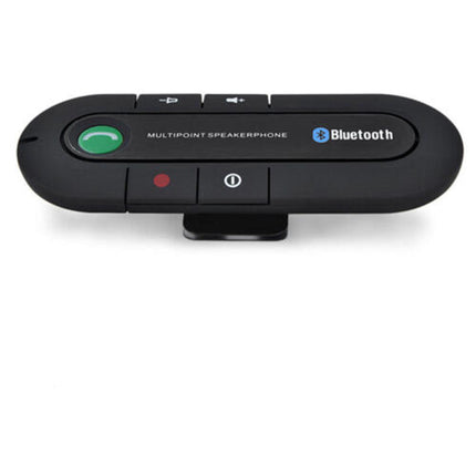 Sun Visor Clip Wireless Bluetooth Handsfree Speaker Phone MP3 Player Car Charger