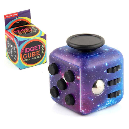 Fidget Cube Spinner Toy, Hand Finger Magic Fidget Toy for Adults Kids, Anxiety ADHD Stress Relief Sensory Toy
