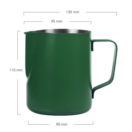 600ml Stainless Steel Milk Frothing Jug, Coffee Pitcher for Espresso Latte Art Milk Steaming