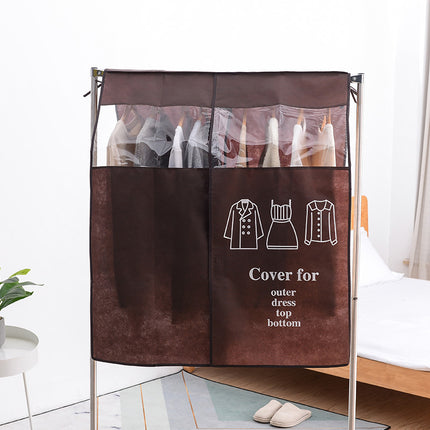 Clear Clothes Rail Cover Hanging Garment Coat Hanger Rack Storage Protector