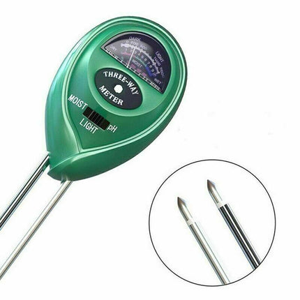 3 in 1 Soil PH Tester Moisture Sunlight Light Test Meter for Garden Plant Lawn