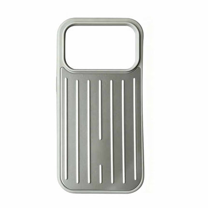 2026 New Silver Aluminum Phone Case - Slim Protective Cover for iPhone 17 Pro Max