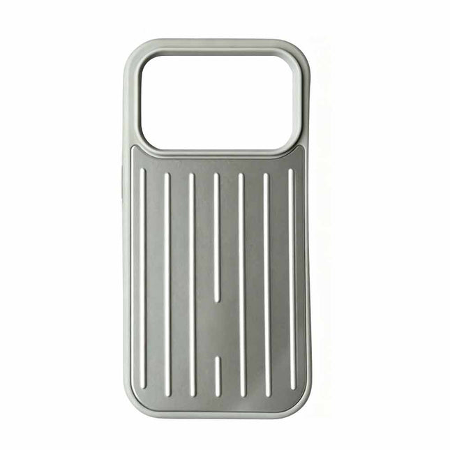 2026 New Silver Aluminum Phone Case - Slim Protective Cover for iPhone 17 Pro Max