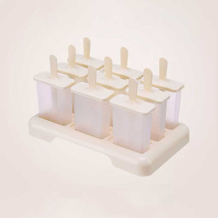 9 Cell Frozen Ice Cream Diy Pop Mold Popsicle Maker Lolly Mould Tray Pan