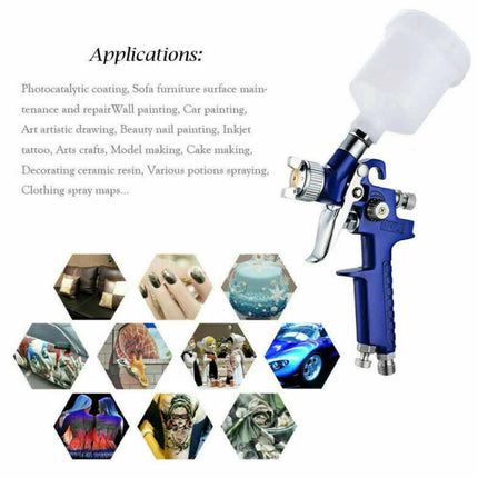 Mini Air Spray Gun HVLP Auto Car Detail Touch Up Paint Sprayer Spot Repair Tool