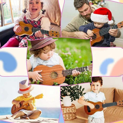 35/38cm Kids Guitar Toy Beginner Musical Instrument for Learning & Play