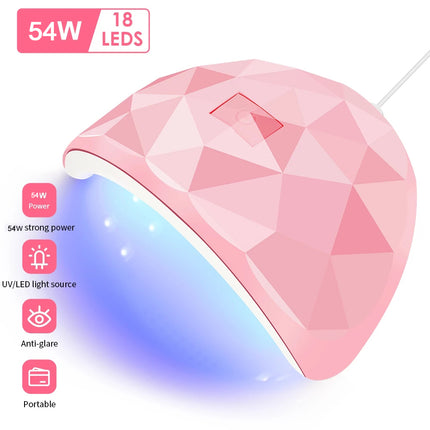 88W LED UV Nail Lamp Polish Dryer Gel Acrylic Curing Light Professional Spa Tool