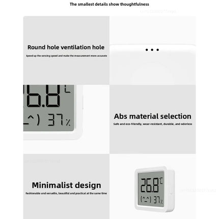 Smart Bluetooth Temperature Humidity Monitor 3, Indoor Digital Clock Sensor