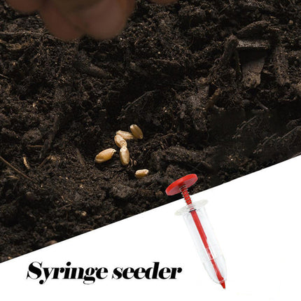 4pcs Handheld Seed Dispenser Seeder Sower for Garden Plant Pots