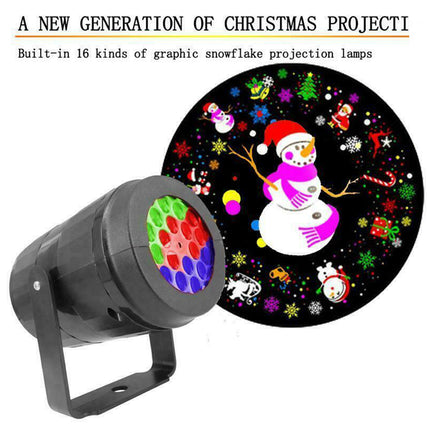 Outdoor Christmas Laser LED Projector Lights Garden Stage Party Decor AU Plug