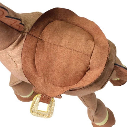 25cm Cartoon Horse Plush Toy Soft Stuffed Doll for Gifting