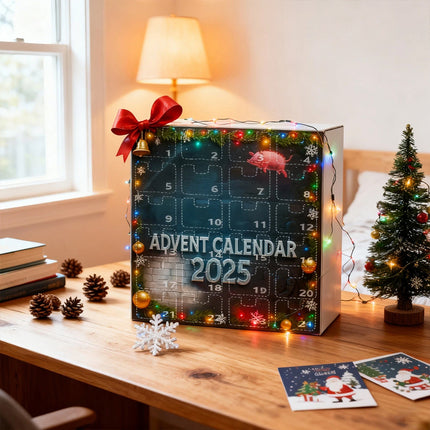 2025 Pendant Toy Advent Calendar - Xmas Gift, 24 Day Christmas Countdown