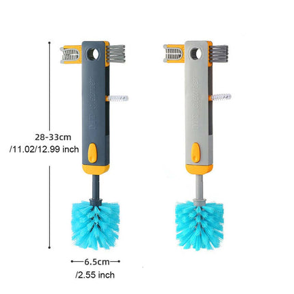4 IN 1 Bottle Gap Cleaner Brush Cup Cleaning Brush Water Bottles Cleaning Tool