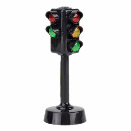 Early Learning Simulation Street Model Kids Gift Traffic Sign Light Toy