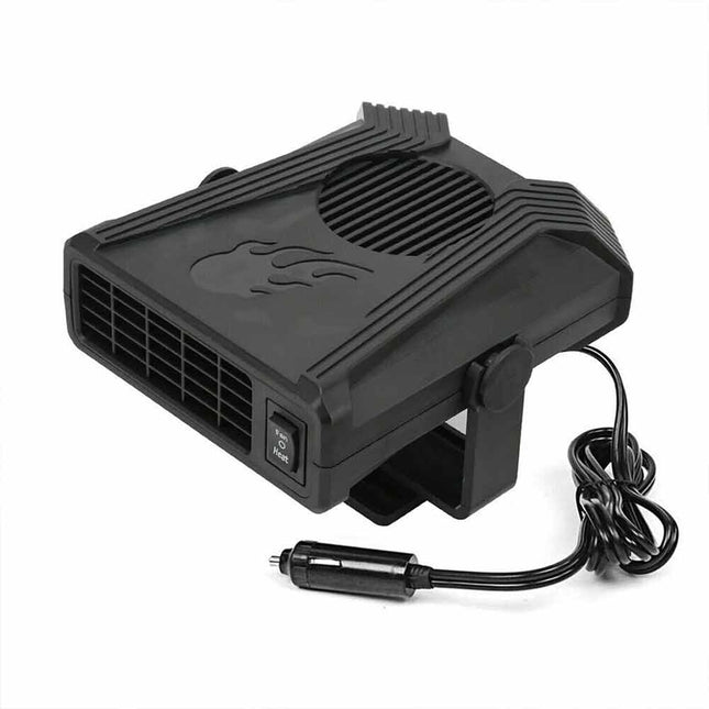150W Electric Car Heater 12V DC Cooling Fan Defogger Defroster Demister Portable