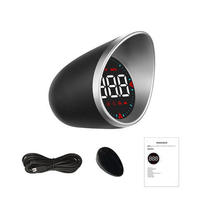 G5 HUD GPS Speedometer Universal Car Head Up Display Speed Warning Alarm