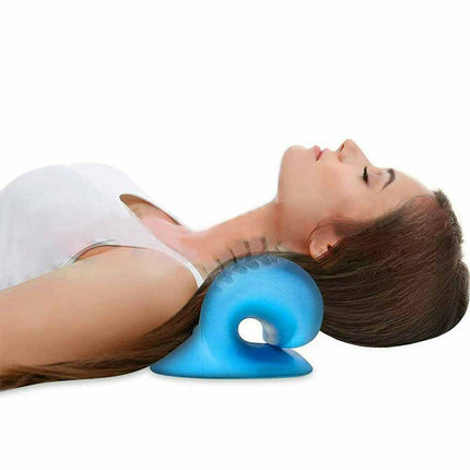 Neck Traction Pillow Original Cloud Shape Neck Stretcher Cervical Pain Relief