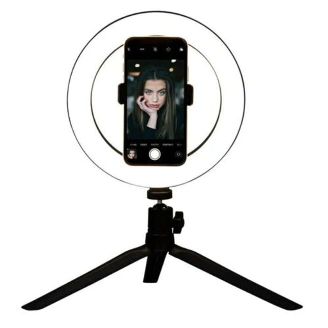 8"/10"LED Selfie Ring Light with Tripod Stand and Phone Holder For Live Vlogging