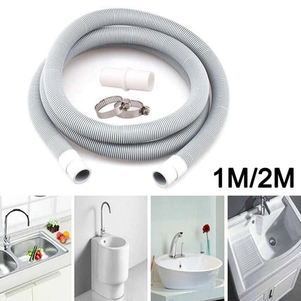 0.5/2m Universal Washing Machine & Dishwasher Drain Extension Hose