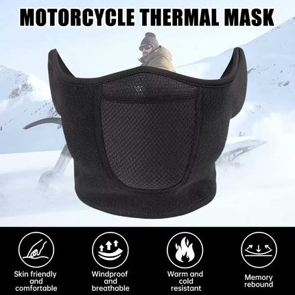 Winter Windproof Half Face Mask Ear Warmer Cold Weather Ski Motorcycle Riding