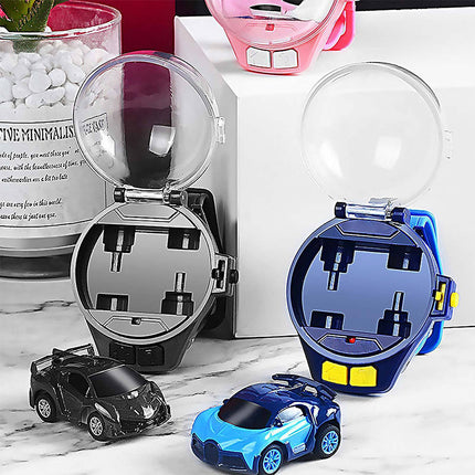 Car Toys Watch RC  Toy RC Mini Remote Control Car Watch Rechargeable Kids Gift