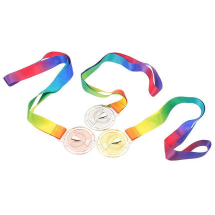 3 Pcs Medals and Student Child for Children's Day Sports Day Gymnastics Gift