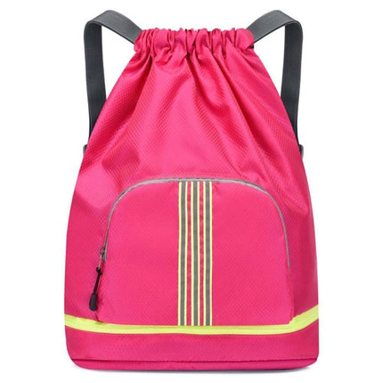 Basketball Backpack Drawstring Sports Bag Men Women Yoga Fitness Gym Bag