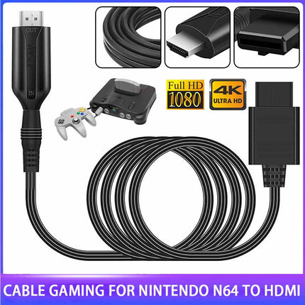 Cable Gaming for Nintendo N64 N64 to HDMI N64 Converter Adapter Convert to HDMI