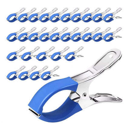 6Pcs 12CM Stainless Steel Pool Cover Clamps