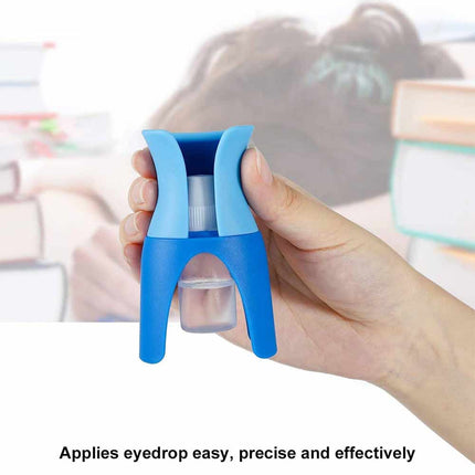 Eyedrop Bottle Dispenser, Portable Eye Drop Applicator, Reusable Eye Aid