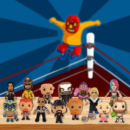 Christmas Countdown Advent Calendar WWE Ornaments Figures