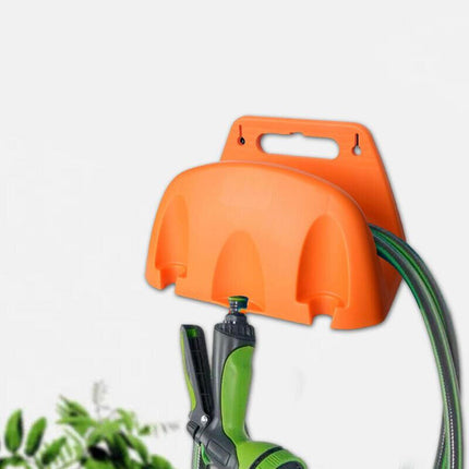 2pcs Fence Wall Mounted Garden Hose Hanger Water Pipe Reel Holder Storage