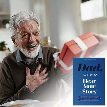 Dad/Mom, I Want to Hear Your Story: Father's Journal To Share Life Notebooks Gift