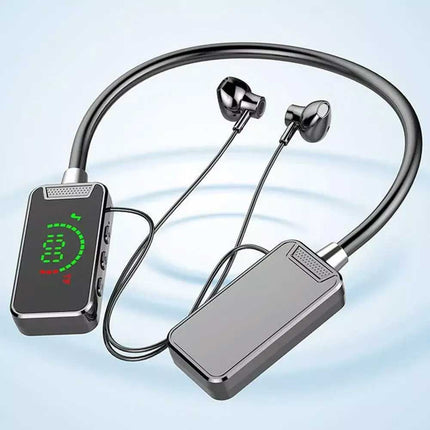 Wireless Bluetooth Neckband in ear karaoke Monitoring Headphones Living Headset